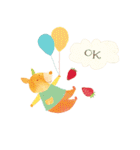 animal friends2 by adachikana（個別スタンプ：37）