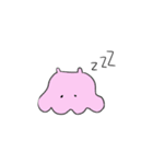 不思議な生物と女の子（個別スタンプ：20）
