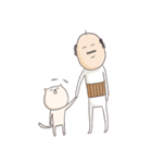 おっさんとねこ（個別スタンプ：21）