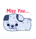 Wuff - the blue dog - (EN)（個別スタンプ：11）