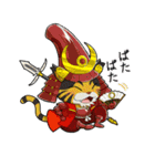 戦国パズル！！あにまる大合戦（個別スタンプ：32）