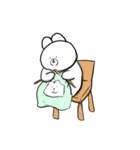 いぬとうさぎ 冬休み（個別スタンプ：20）