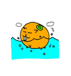 ハムみかん（個別スタンプ：25）