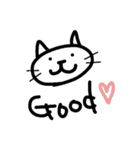 まるめの猫（個別スタンプ：1）