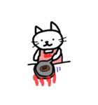 まるめの猫（個別スタンプ：34）