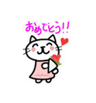 まるめの猫（個別スタンプ：38）