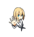 制服少女の日常会話（個別スタンプ：6）