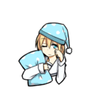 制服少女の日常会話（個別スタンプ：8）