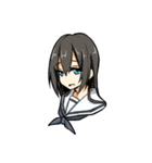 制服少女の日常会話（個別スタンプ：11）