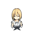 制服少女の日常会話（個別スタンプ：13）