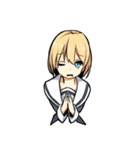 制服少女の日常会話（個別スタンプ：17）
