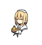 制服少女の日常会話（個別スタンプ：18）