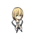 制服少女の日常会話（個別スタンプ：21）