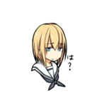 制服少女の日常会話（個別スタンプ：26）
