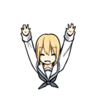 制服少女の日常会話（個別スタンプ：29）