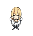 制服少女の日常会話（個別スタンプ：31）