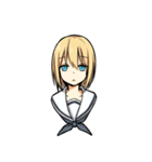 制服少女の日常会話（個別スタンプ：36）