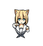 制服少女の日常会話（個別スタンプ：40）