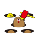 もぐらのリアクション（個別スタンプ：26）