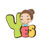 Little JIP (English)（個別スタンプ：37）