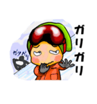 スノーボード大好き 日本語版（個別スタンプ：32）