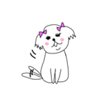 シーズーこはなちゃん！（個別スタンプ：4）