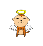 おさるのスタンプ（個別スタンプ：10）