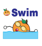 Little Orange Activities (English)（個別スタンプ：20）