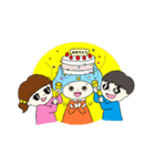 自由ちゃんとお友達（個別スタンプ：40）