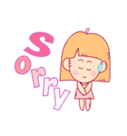 手作りストラップのつぶやき（個別スタンプ：7）