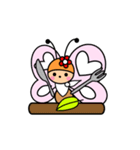 ちょうちょ＆友達（個別スタンプ：28）