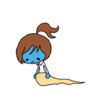 ポニテgirl（個別スタンプ：37）