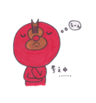 ウクレンジャー レッド（個別スタンプ：23）
