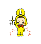ぴょんぐるみぃず（個別スタンプ：34）