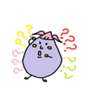 なすお君となすこちゃんとなすみちゃん（個別スタンプ：24）