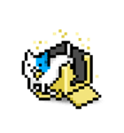 こねこ（箱から出てくる）（個別スタンプ：24）
