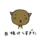 タレネコ一家（野球プレーヤーバージョン）（個別スタンプ：8）