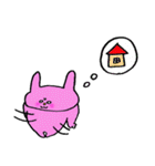 よだれねことうさぎのすたんぷ2。（個別スタンプ：4）