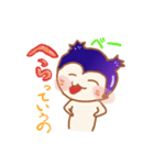 信州なまりのブルベリわんこ（個別スタンプ：37）