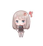 制服少女（個別スタンプ：13）