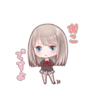 制服少女（個別スタンプ：14）