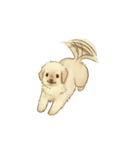 ゴールデンレトリバーのこいぬちゃん（個別スタンプ：18）
