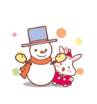 ふわうさ クリスマス編（個別スタンプ：31）