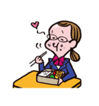 メガネ女子中学生Cちゃん！（個別スタンプ：15）