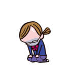 メガネ女子中学生Cちゃん！（個別スタンプ：25）