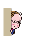 メガネ女子中学生Cちゃん！（個別スタンプ：27）
