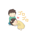 お揃いスタンプ4（個別スタンプ：1）