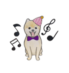 ポメラニアンのHappy NewYear（個別スタンプ：7）