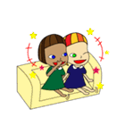 双子ちゃん（個別スタンプ：19）