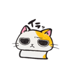 紙猫~ぺらっぺらの日常～（個別スタンプ：34）